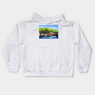 Heidelberg old town Kids Hoodie